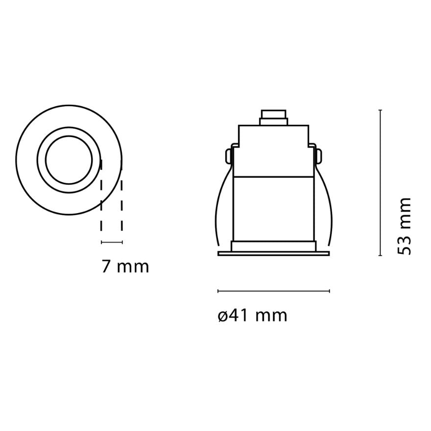 led-circular-techo